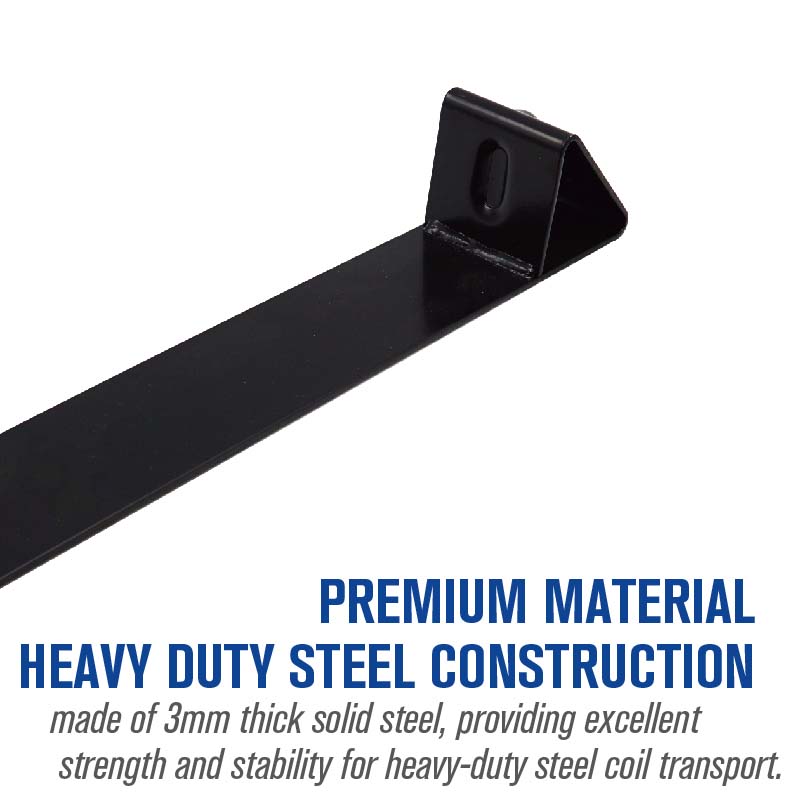 33-inch coil rack Heavy Duty Steel Construction