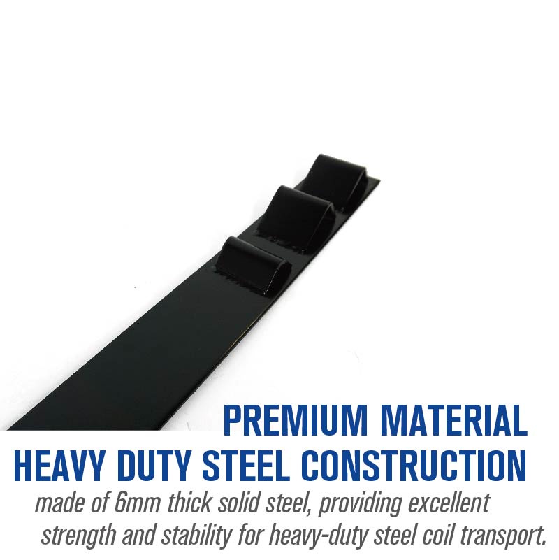 39-inch coil rack Heavy Duty Steel Construction