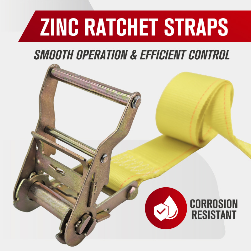 Zinc Ratchet Straps