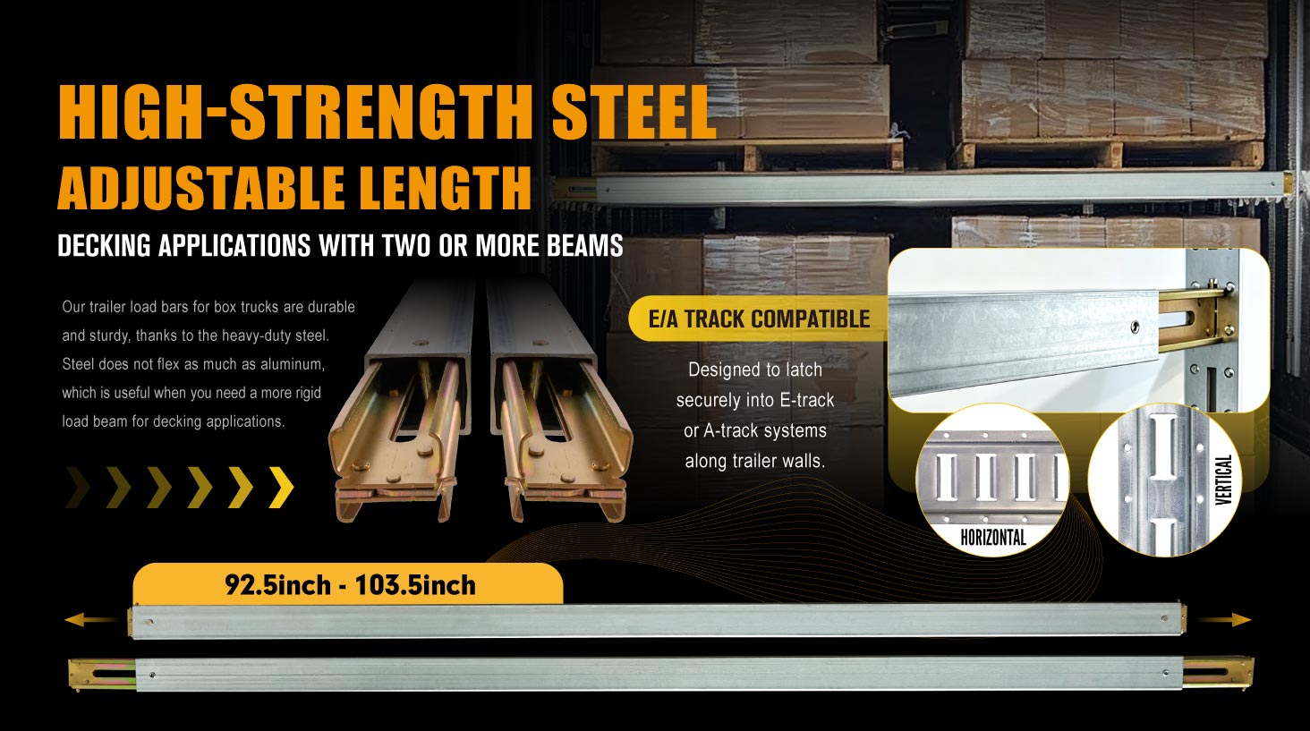 Heavy Duty Steel Decking Beam